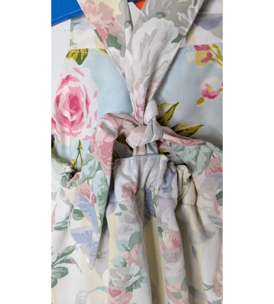 Toddler dungarees (2-3yrs) cottage stripes, sustainable children's gift.