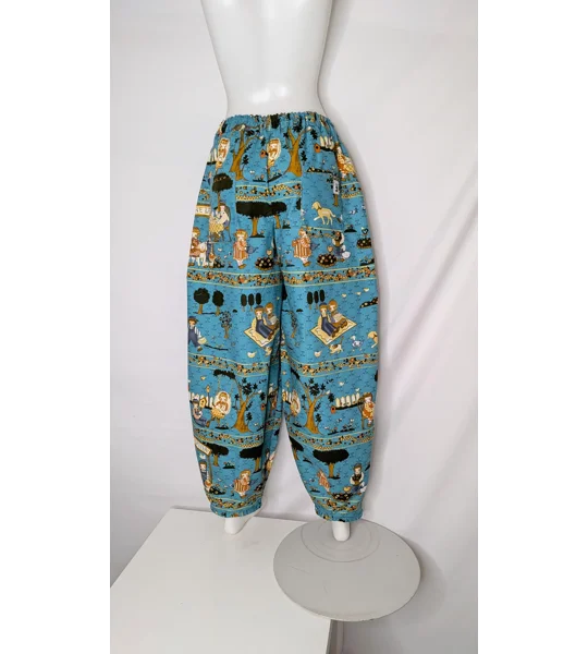 Trousers Size 14, Barrel leg, rag doll dogs and cats
