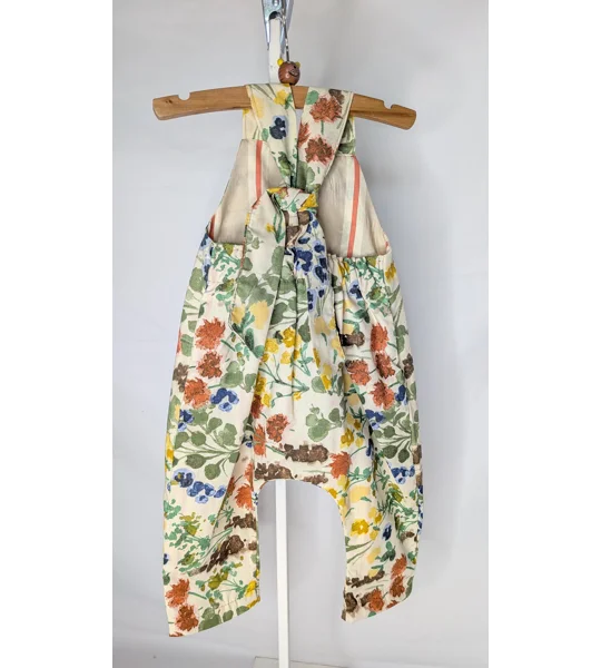 Baby Dungarees age 3-6m floral fiesta