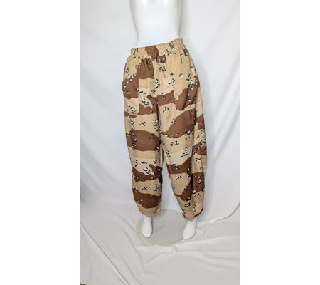 Camo style barrel Leg Trousers: Size 16, desert
