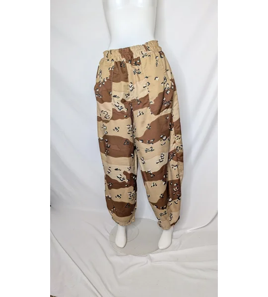 Camo style barrel Leg Trousers: Size 16, desert