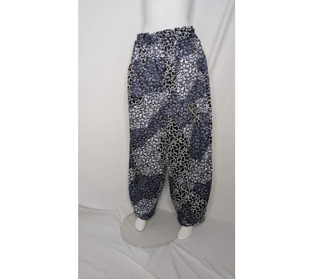 Barrel Leg Trousers: Size 18 stoney animal print