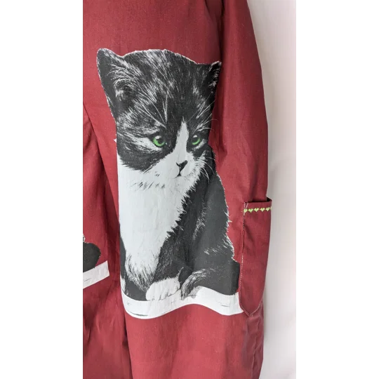 Trousers Size 14, Barrel leg, kitten kitch Adorable