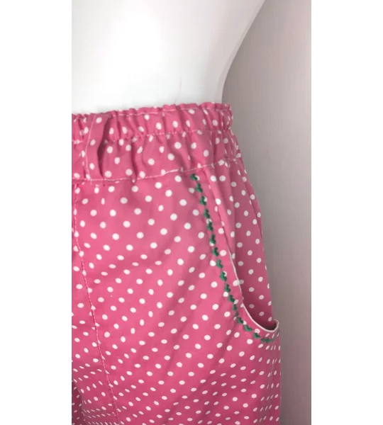 Trousers Size 14, barrel leg, candy pink parade