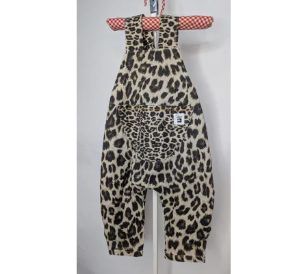 Baby Dungarees age 3-6m animal print