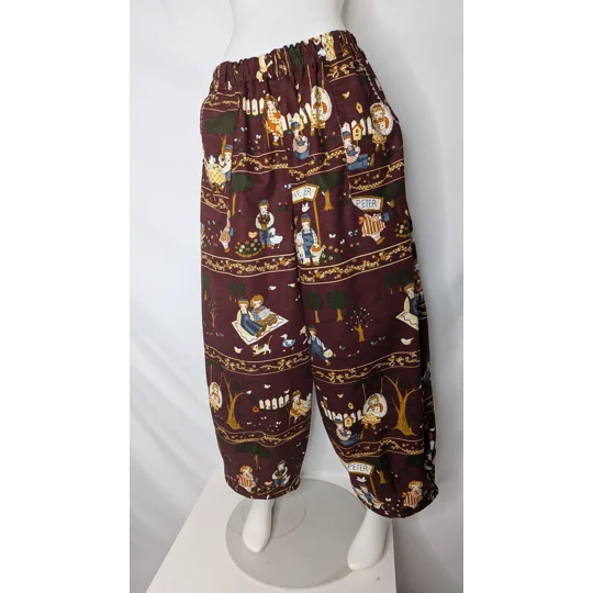 Trousers Size 20, Barrel leg, rag doll garden