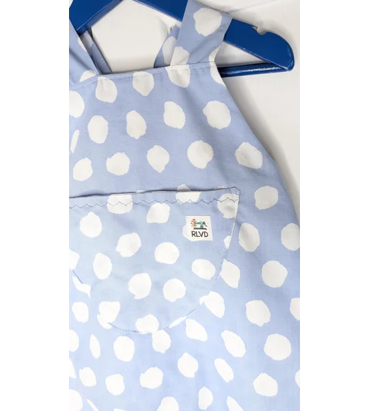 toddler dungarees,(2-3y) summer clouds, handmade children's gift.