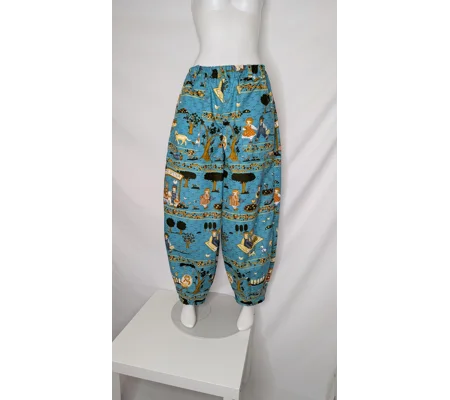 Trousers Size 14, Barrel leg, rag doll dogs and cats