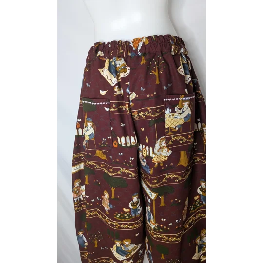 Trousers Size 20, Barrel leg, rag doll garden