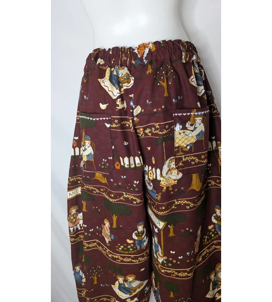 Trousers Size 20, Barrel leg, rag doll garden