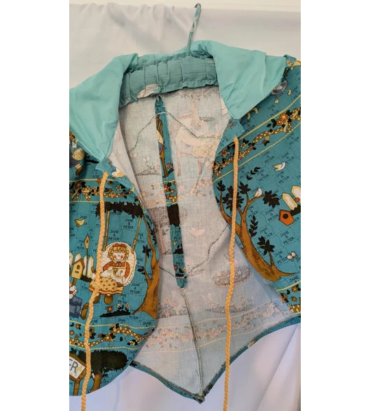 Kid core dolls pattern jacket: Unique crop jacket, Size 10-12