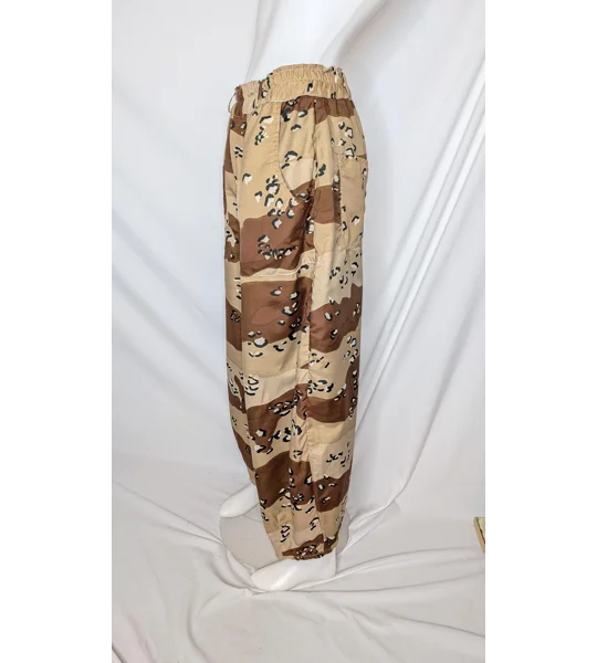 Camo style barrel Leg Trousers: Size 16, desert