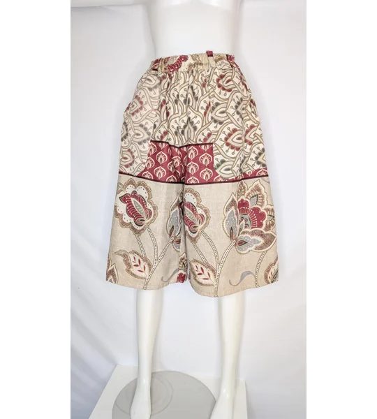 Wide Leg culottes: Size 14 ethnic bohemian