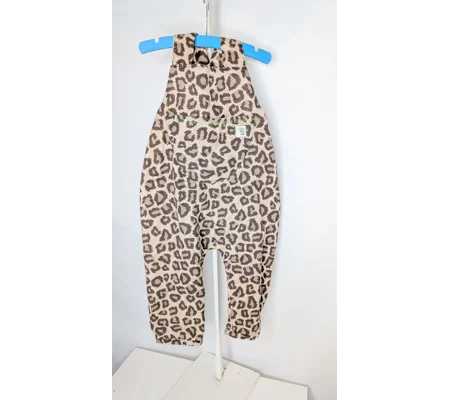 Age 2-3yrs kids dungarees animal print