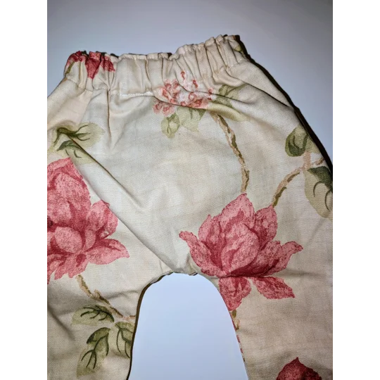 Baby trouser-pants. age 3-6m (vintage floral)