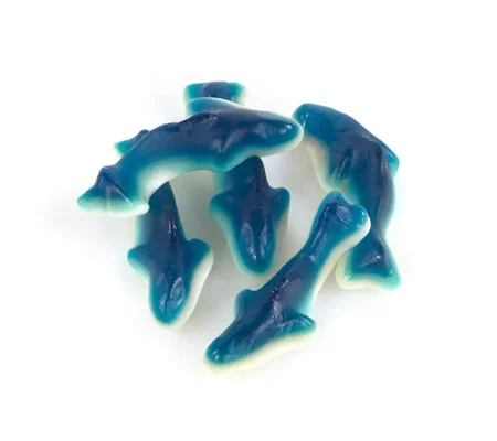5 LB Gummi Blue Sharks