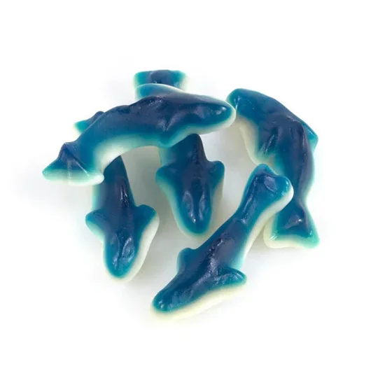5 LB Gummi Blue Sharks