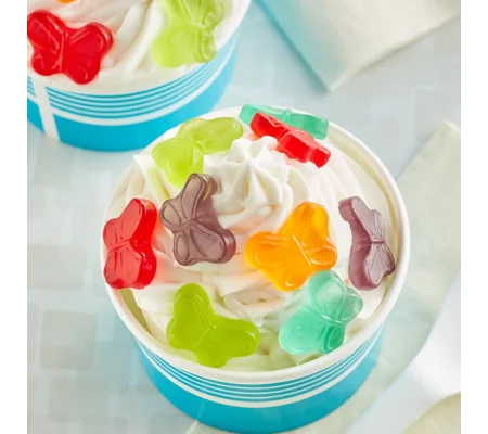 5 LB Albanese Gummi Butterflies