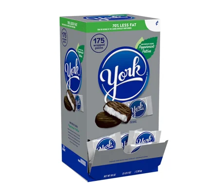 York Peppermint Patty Display 175ct