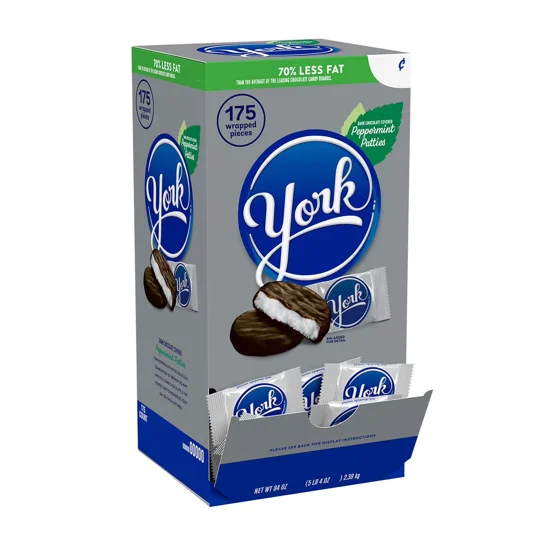 York Peppermint Patty Display 175ct
