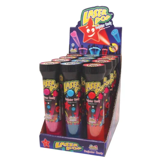 Laser Pop Candy - 12ct