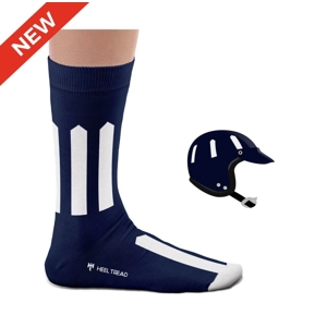 Graham Hill socks from heel and tread