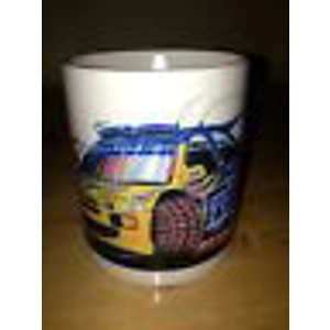 kollart Koolart Escort cosworth Rally Car 10oz white ceram..