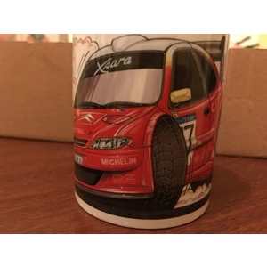 koolart cartoon citroen xsara Rally Car Mug