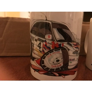 koolart cartoon Vauxhall Astra Rally Car Mug