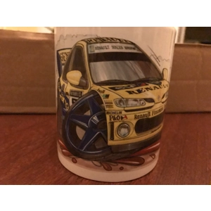 koolart cartoon r megane kit car Rally Car Mug