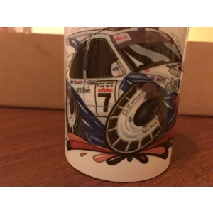 koolart cartoon ford escort cosworth Rally Car Mug