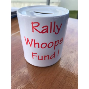 Novelty rally money boxes