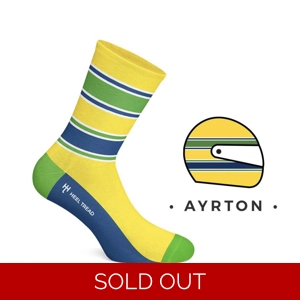 Ayrton inspired socks from heel and tread