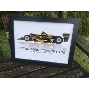A4/A3 Lotus Ford Cosworth 79 (1978) artwork