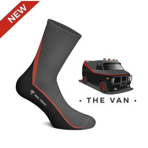 A Team van inspired socks