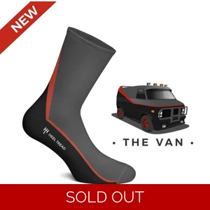 A Team van inspired socks