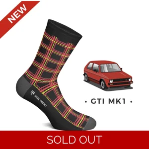 Mk1 golf Gti inspired socks