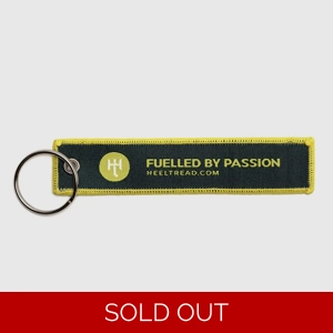 Lotus Heel and Tread Keyring