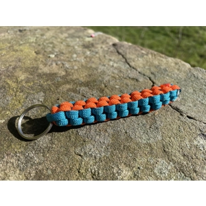 Gulf Racing Paracord Keyring