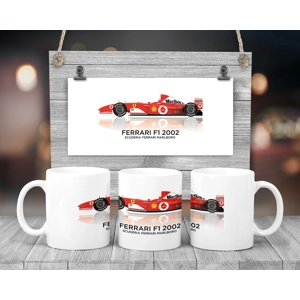Classic F1 11oz mug Ferrari F1 2002