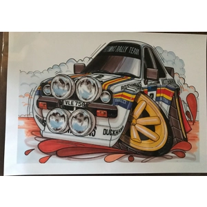 Framed Koolart artwork