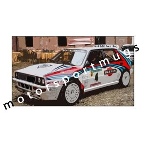 Lancia Delta Artwork