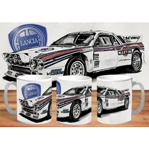 O37 rally car mug