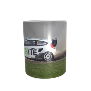 Oliver Bennett Rallycross Car 11oz ceramic mug COPY COPY