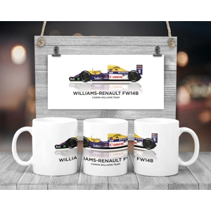 Classic F1 11oz mug Williams  FW14B (1992)