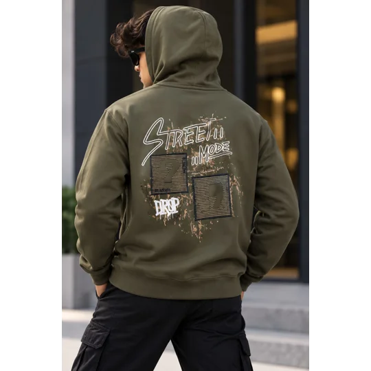BACKPRINT POCKET HOODIE