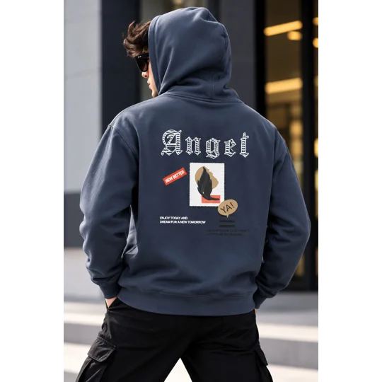 BACKPRINT POCKET HOODIE