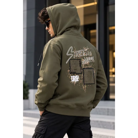 BACKPRINT POCKET HOODIE