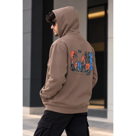 BACKPRINT POCKET HOODIE