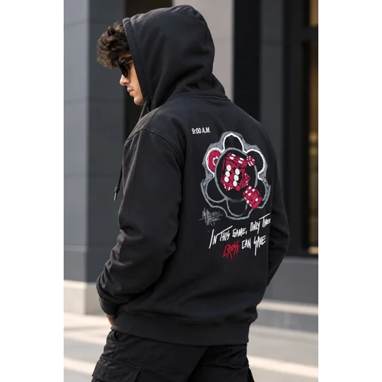 BACKPRINT POCKET HOODIE